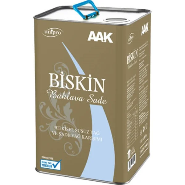 Biskin Baklavalık Sade Yağ 18 Lt