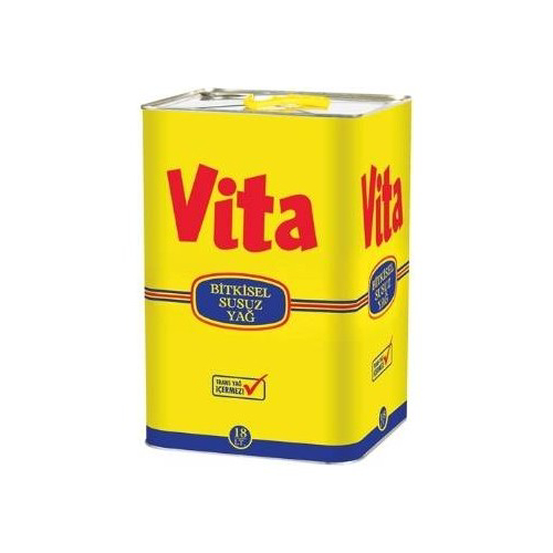 Vita Bitkisel Katı Margarin 18 Lt