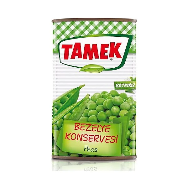 Tamek Bezelye Konserve,Tamek Bezelye 4200,Tamek Bezelye Konserve 4200 Gr