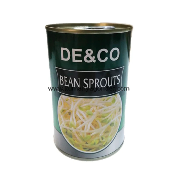 kumanyagonder-ogutgida-toptan-un-de-co-bean-sprouts- De&Co Soya Fasulye Filizi (Bean Sprouts) 412 Gr - Görsel 1