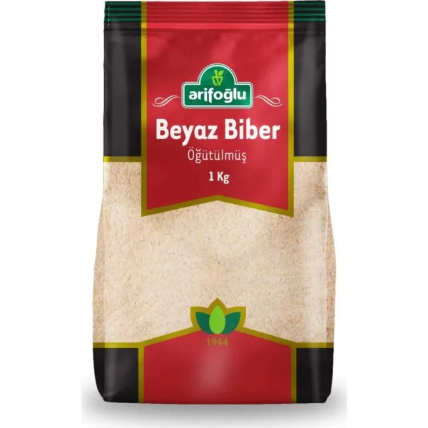 Arifoğlu Beyaz Biber Öğütülmüş 1 Kg fiyatı