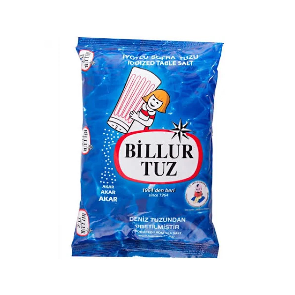 Billur Sofralık İyotlu Tuz 750 Gr fiyatı