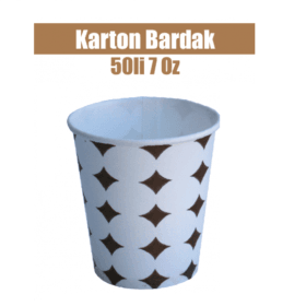Karton Bardak 7 Oz