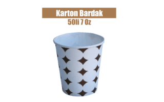 kumanyagonder-com-bardak-karton-kagıt-ogutgida-50li Karton Bardak 7 Oz
