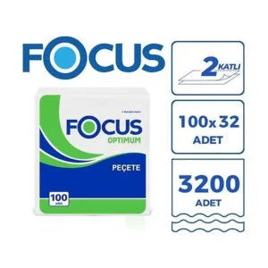 Focus Optimum Kare Servis Peçete (32 Paket)