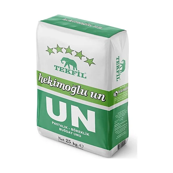 Hekimoğlu Tekfil Çeşitlik Pasta Böreklik Un 25 Kg fiyatı toptan