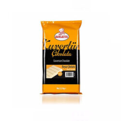 Ovalette Kuvertür Fildişi Beyaz Çikolata 2,5 Kg