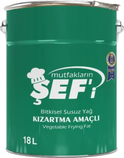 Mutfakların Şefi Kızartma Yağı 18 Lt