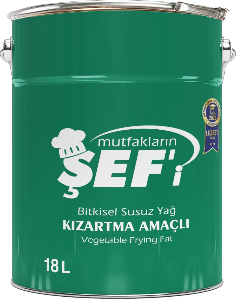 Mutfakların Şefi Kızartma Yağı 18 Lt