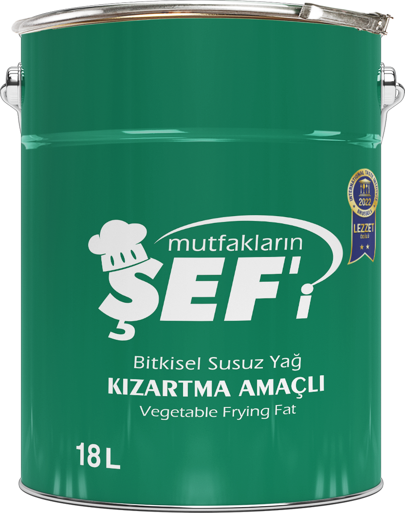 Mutfakların Şefi Kızartma Yağı 18 Lt Mutfakların Şefi Kızartma Yağı 18 Lt