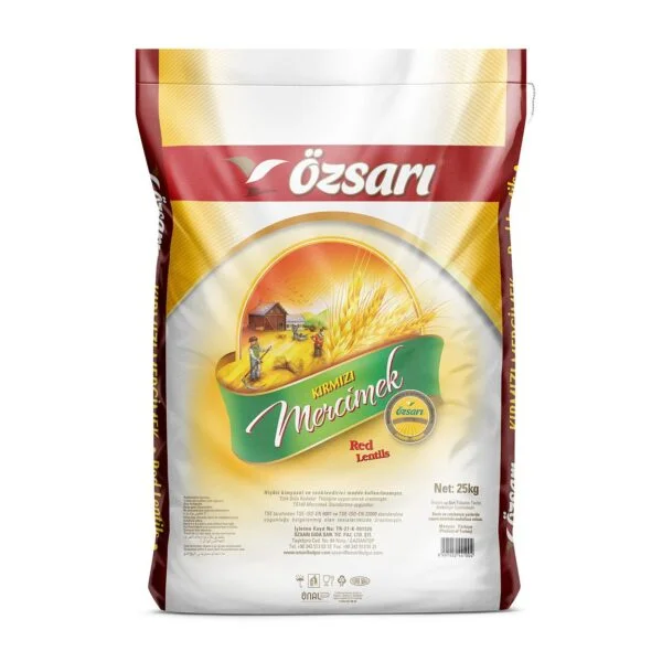 Özsarı Kırmızı Yaprak Mercimek 25 Kg fiyatı