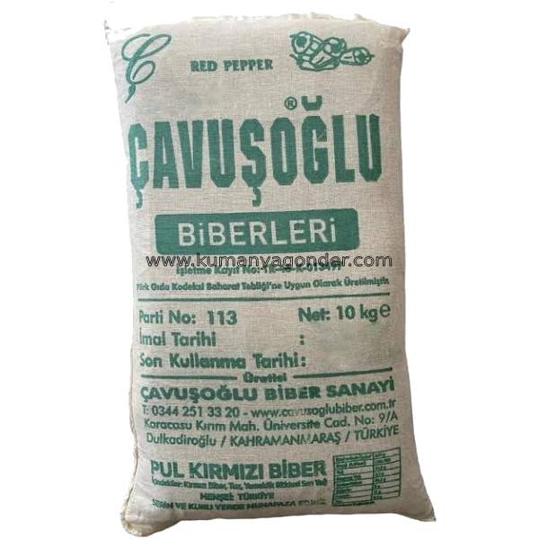 Çavuşoğlu Pul Biber 10 Kg
