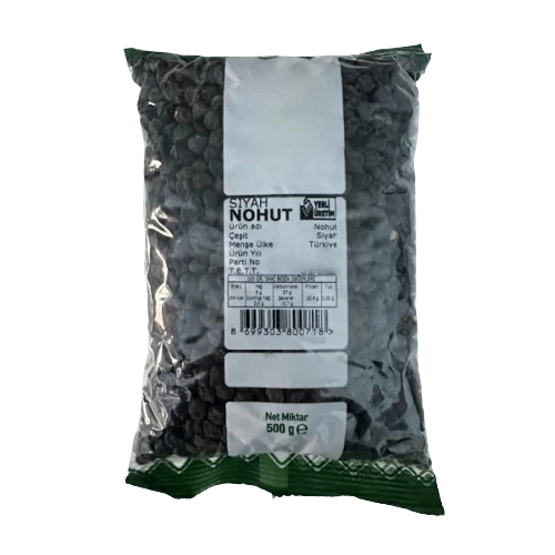 Yerli Kara Nohut Siyah Nohut 500 Gr